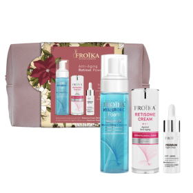 Preview 2 of Froika Promo Anti-Aging Retinol Power Ενυδατικός Αφρός Καθαρισμού, 200ml, Retisome Κρέμα με Ρετινόλη, 30ml, Δώρο Εντατικό Λάδι Νυκτός, 10ml & Νεσεσέρ, 1τεμ, 1σετ